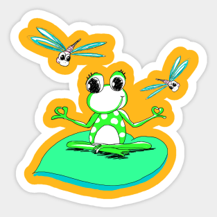 Yogi Froggy Sticker